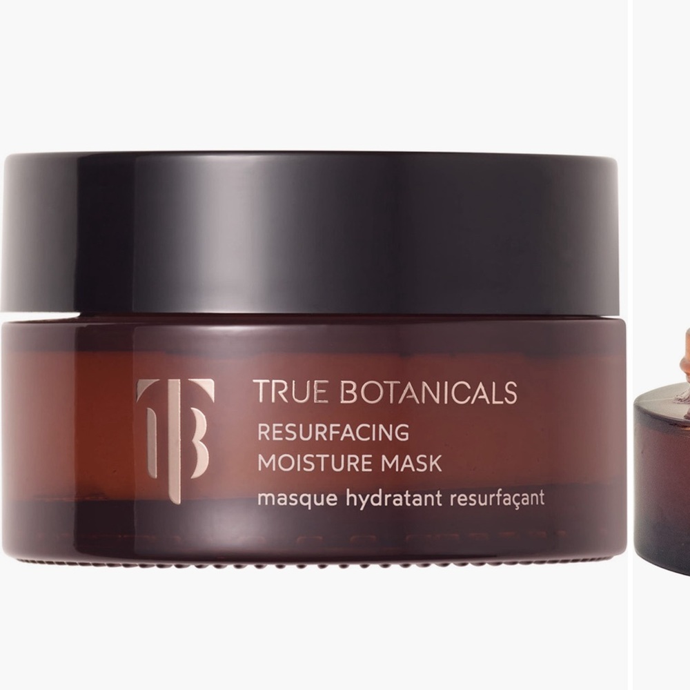 True Botanicals resurfacing moisture mask